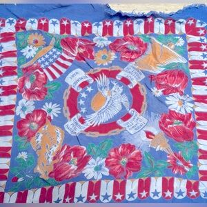 Pearl Harbor memorabilia, handkerchief/pocket square/scarf